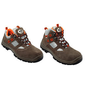 WORKMAN SUEDE S1P SHOES BROWN